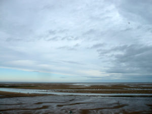 beach sea and clouds wells next the sea